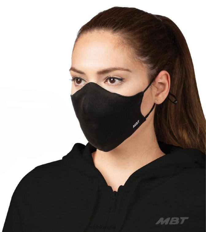 3d športna maska Črna 66H2T250 MBT uniseks dodatki