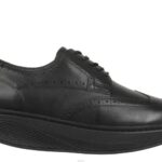 oksfordsko krilo 2 Črna 66H2T41 MBT moški elegantni čevlji